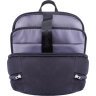 Черный повседневный текстильный рюкзак для ноутбука Bagland (53865) - 5