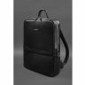 Черный мужской рюкзак из натуральной кожи BlankNote Foster (12829) - 4