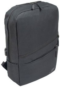 Вместительный текстильный рюкзак для мужчин Bordlite JBBP черного цвета 94265