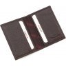 Кожаная обложка для автодокументов коричневого цвета KARYA (096-39) - 5