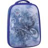 Школьный рюкзак для мальчиков из качественного синего текстиля с принтом Bagland (55365) - 1