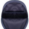 Вместительный рюкзак из серого текстиля с принтом Bagland (55465) - 5