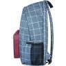 Міський текстильний рюкзак сірого кольору в клітинку Bagland Stylish 55765 - 2