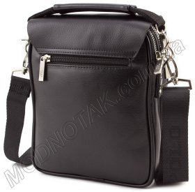 Мужская наплечная сумка из кожзаменителя Polo (10141)