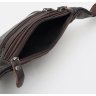 Чоловічі шкіряні сумки на пояс середнього розміру в коричневому кольорі Keizer (22081) - 4