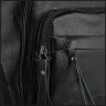 Жіночий міський рюкзак з фактурної шкіри чорного кольору Olivia Leather 77565 - 6