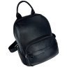 Женский городской рюкзак из фактурной кожи черного цвета Olivia Leather 77565 modnotak фото - 14