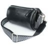 Чорна жіноча сумка-кроссбоді на плече із гладкої шкіри BlankNote Cylinder 78965 - 1