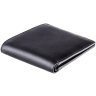 Тонкий чоловічий гаманець із натуральної високоякісної шкіри чорного кольору з RFID - Visconti Sword 69065 - 2