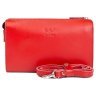 Женская сумка-клатч из гладкой кожи красного цвета BlankNote 79065 - 1