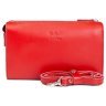 Жіноча сумка-клатч із гладкої шкіри червоного кольору BlankNote 79065 - 2
