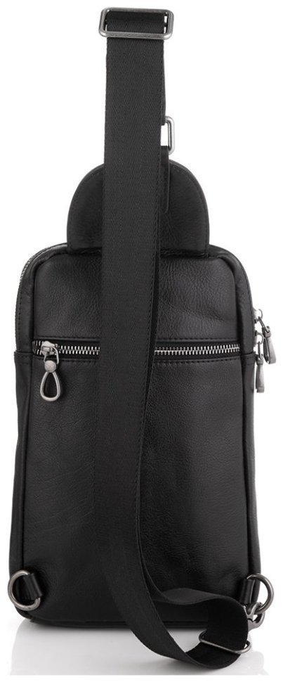 Стильная мужская сумка рюкзак из натуральной кожи Tiding Bag 90766 Черная фото №6 Стильная мужская сумка рюкзак из натуральной кожи Tiding Bag 90766 Черная modnotak фото №6