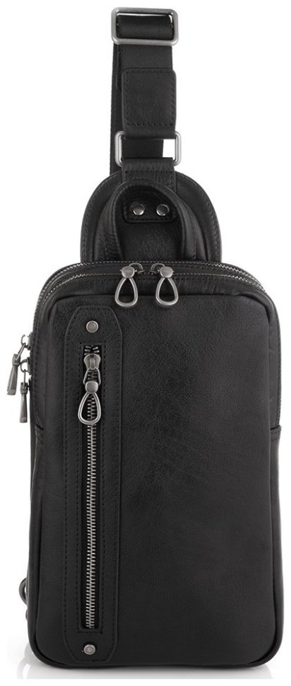 Стильная мужская сумка рюкзак из натуральной кожи Tiding Bag 90766 Черная фото №14 Стильная мужская сумка рюкзак из натуральной кожи Tiding Bag 90766 Черная modnotak фото №14