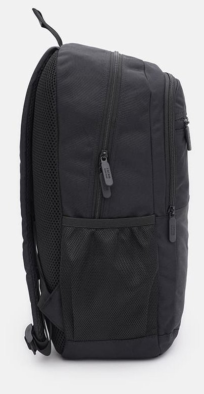 Городской мужской рюкзак из прочного полиэстера в черном цвете Aoking 71566