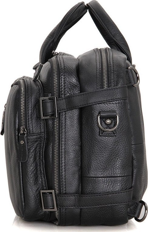 Функциональная сумка трансформер из фактурной кожи VINTAGE STYLE (14058) modnotak фото №4