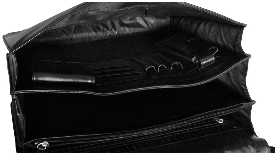 Большой портфель для ноутбука 17″ из зернистой кожи Vip Collection 102666 фото №8 Большой портфель для ноутбука 17″ из зернистой кожи Vip Collection 102666 modnotak фото №8