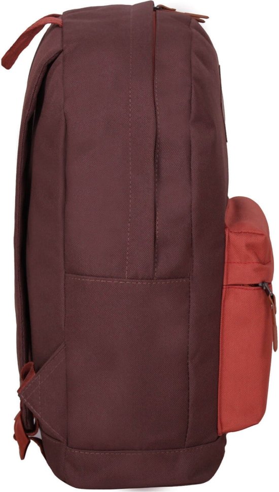 Коричневий рюкзак з текстилю на блискавковій змійці Bagland (52766)