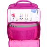 Рожевий шкільний рюкзак для дівчинки з текстилю з принтом Bagland 53266 - 5
