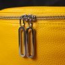 Жовта жіноча сумка через плече з натуральної шкіри Vintage (2422116) - 8