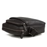 Мужская черная сумка-планшет из натуральной кожи через плечо Tiding Bag (15818) - 6