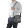Черная мужская сумка-планшет небольшого размера из натуральной кожи Tiding Bag (15863) фото №2 Черная мужская сумка-планшет небольшого размера из натуральной кожи Tiding Bag (15863) modnotak фото - 2