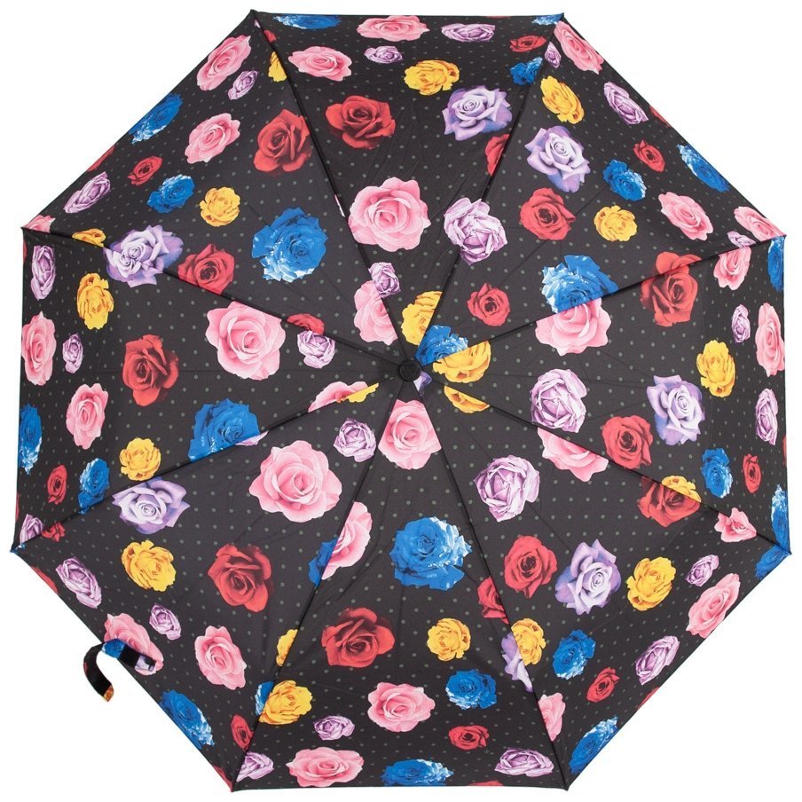 Женский зонт Fulton L354 Minilite-2 Flower Bomb (механика, складной, черный с принтом бутонов) 93966 фото №2 Женский зонт Fulton L354 Minilite-2 Flower Bomb (механика, складной, черный с принтом бутонов) 93966 modnotak фото №2