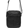 Мужская недорогая сумка на плечо из фактурной кожи с двумя автономными отделами Borsa Leather (21926) - 3