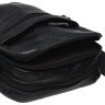 Мужская недорогая сумка на плечо из фактурной кожи с двумя автономными отделами Borsa Leather (21926) - 7