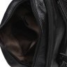 Мужская недорогая сумка на плечо из фактурной кожи с двумя автономными отделами Borsa Leather (21926) - 8