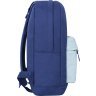 Яркий детский рюкзак синего цвета из текстиля с принтом Bagland (54166) - 2