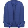 Яркий детский рюкзак синего цвета из текстиля с принтом Bagland (54166) - 3
