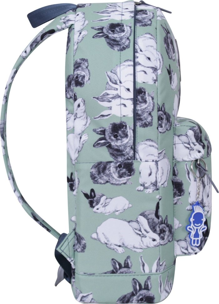 Вместительный текстильный рюкзак для города с дизайнерским принтом Bagland (55466)