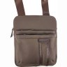 Кожаная мужская сумка-планшет с ремнем на плечо VATTO (11708) - 1