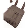 Кожаная мужская сумка-планшет с ремнем на плечо VATTO (11708) - 3