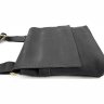 Чоловіча сумка планшет чорного кольору з вінтажній шкіри VATTO (11808) - 6