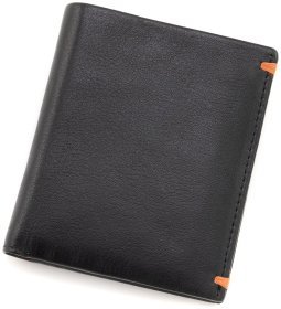 Мужское кожаное портмоне небольшого размера с монетницей Visconti Brig 77366