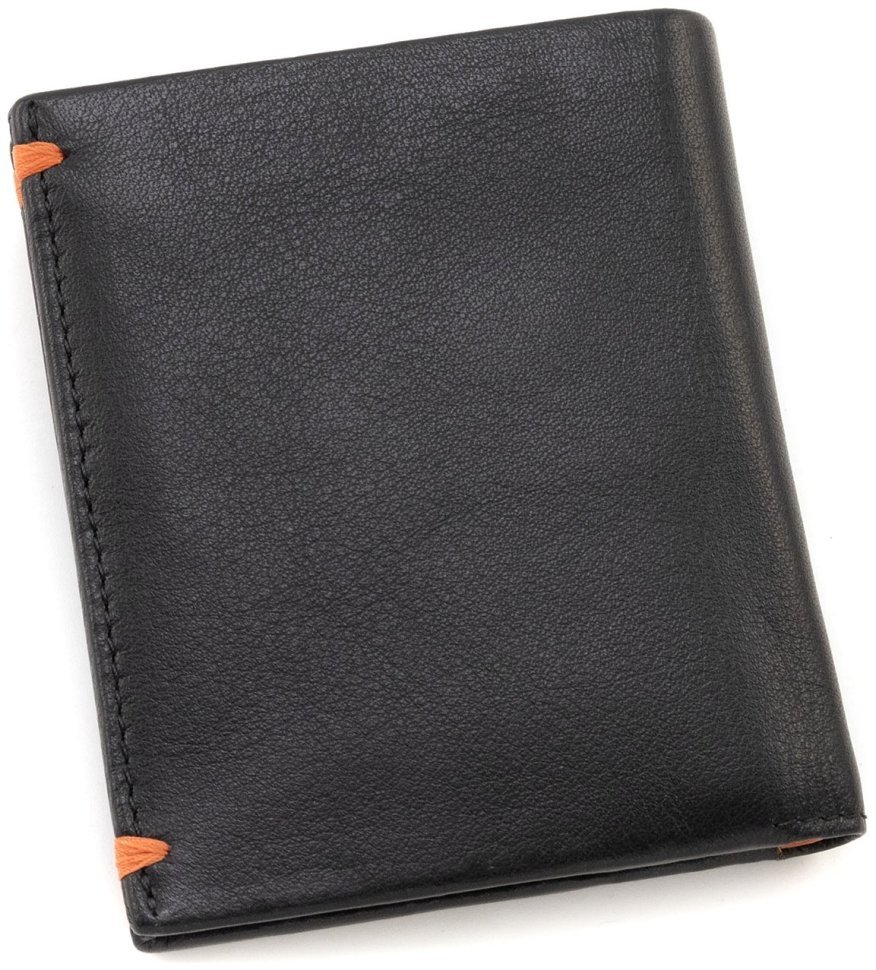 Мужское кожаное портмоне небольшого размера с монетницей Visconti Brig 77366 modnotak фото №3