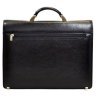 Мужской портфель из натуральной фактурной кожи с плечевым ремнем Desisan 107466 черного цвета фото №2 Мужской портфель из натуральной фактурной кожи с плечевым ремнем Desisan 107466 черного цвета modnotak фото - 2