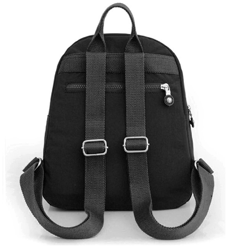 Женский текстильный городской рюкзак среднего размера в черном цвете Confident 77566