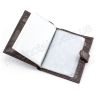 Коричневий шкіряний гаманець з блоком для документів KARYA (0914-57) - 8