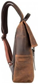 Кожаный рюкзак винтажного стиля в коричневом цвете Visconti 79466