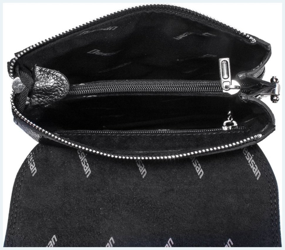 Вместительная сумка планшет из натуральной кожи DESISAN 80267 modnotak фото №4