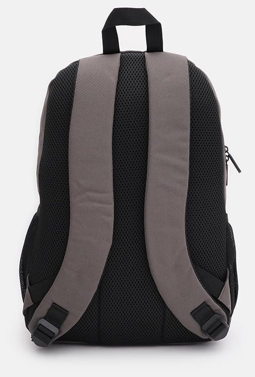 Сіро-чорний чоловічий рюкзак великого розміру з поліестеру Aoking 71567