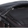 Миниатюрная мужская сумка с плечевым ремнем из коричневой кожи Borsa Leather (15660) - 6