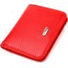 Червоний жіночий гаманець невеликого розміру з натуральної шкіри CANPELLINI (2421803) - 1