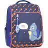 Дитячий шкільний рюкзак із синього текстилю з принтом Bagland 53267 - 1
