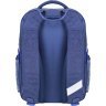 Детский школьный рюкзак из синего текстиля с принтом Bagland 53267 - 3