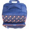 Детский школьный рюкзак из синего текстиля с принтом Bagland 53267 - 4