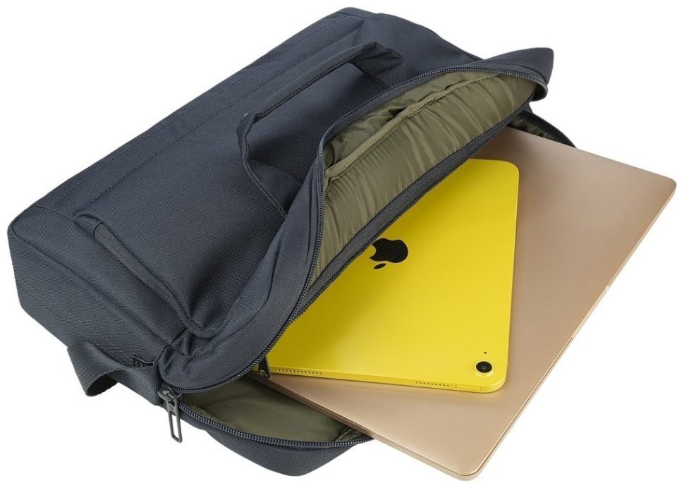 Деловая сумка для ноутбука до 15" с наплечным ремнем Tucano Star синего цвета 103567 modnotak фото №6