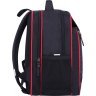 Чорний шкільний рюкзак для хлопчиків з принтом автомобіля Bagland (53767) - 2
